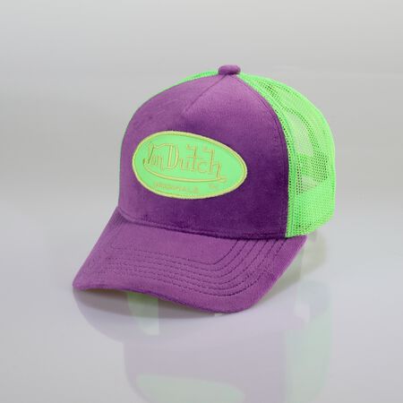 Trucker Kent Cap, violet/orange