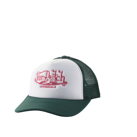 TRUCKER SORO - CAPS - POLYESTER FOAM - GREEN/ PINK TRUCKER SORO - CAPS - POLYESTER FOAM - GREEN/ PINK