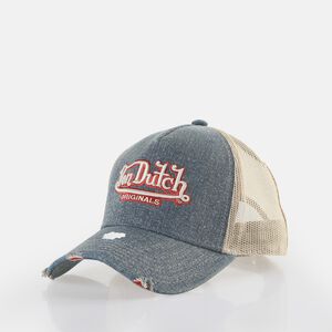 Trucker Fargo Cap, denim/sand