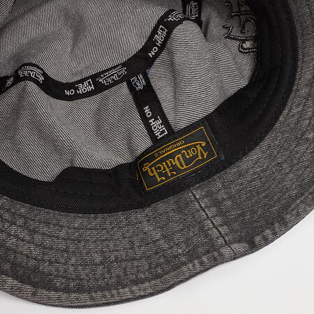 Fishing Hat, black Acid wash/ black Fishing Hat, black Acid wash/ black