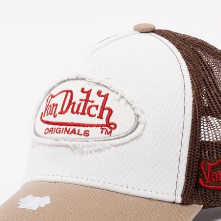Trucker Kalmar Cap, white/brown Trucker Kalmar Cap, white/brown