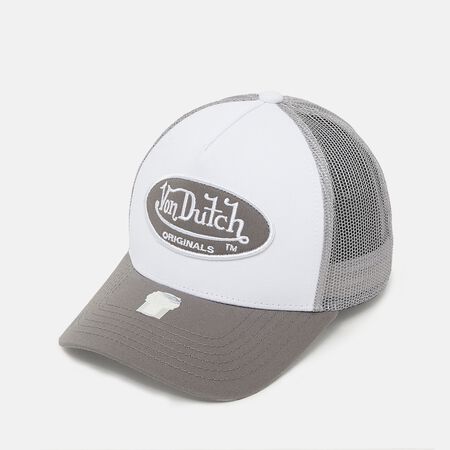 Trucker Boston Cap, white/grey Trucker Boston Cap, white/grey