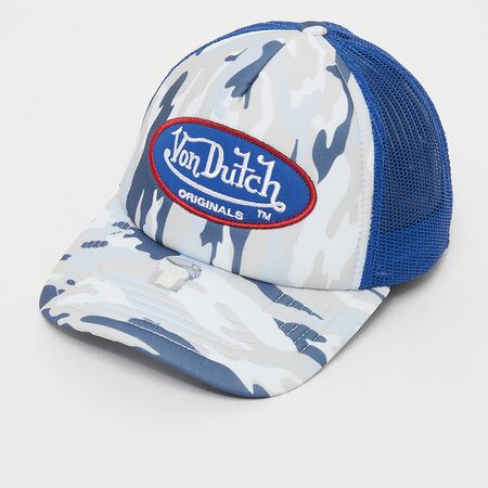 Trucker Cap, camo blue/blue