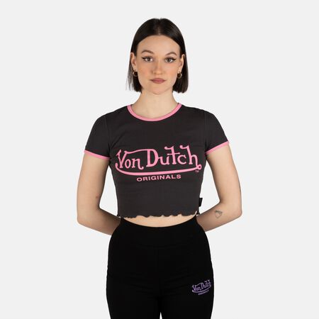 AMI - T-SHIRTS - COT RIB - BLACK AMI - T-SHIRTS - COT RIB - BLACK