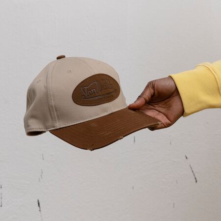 Dad Baseball Cap, stone/ brown Dad Baseball Cap, stone/ brown