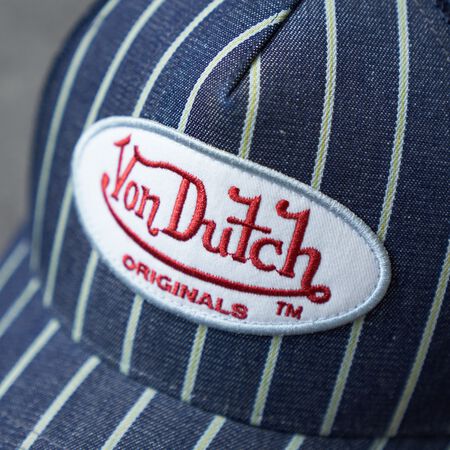 Trucker Cap, Navy stripe/navy