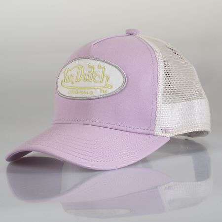 Trucker Boston Cap, lilac/white
