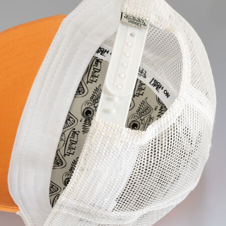 Trucker Boston Cap, peach/white