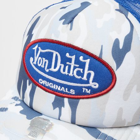 Trucker Cap, camo blue/blue