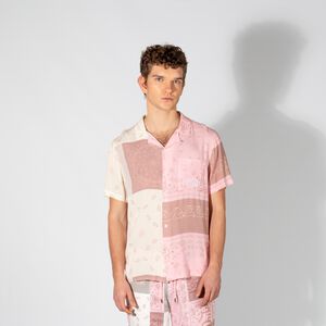 Kris Resortshirt, pink bandana