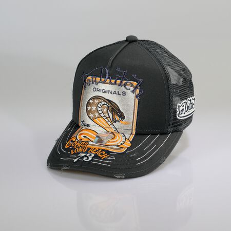 Trucker Windsor Cap, grey/grey Trucker Windsor Cap, grey/grey