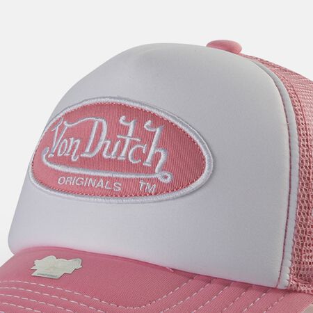 TRUCKER TEMPA - FOAM - WHITE/PINK TRUCKER TEMPA - FOAM - WHITE/PINK