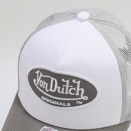 Trucker Boston Cap, white/grey Trucker Boston Cap, white/grey
