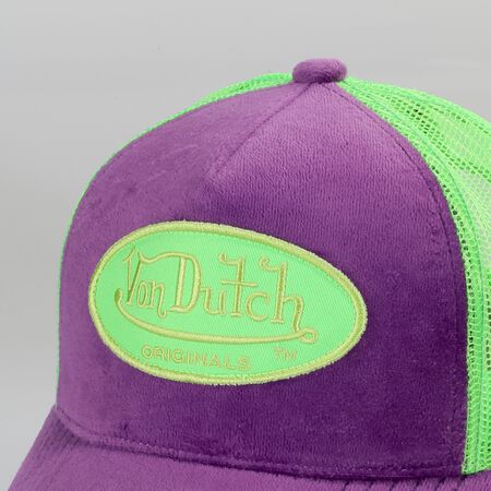 Trucker Kent Cap, violet/orange