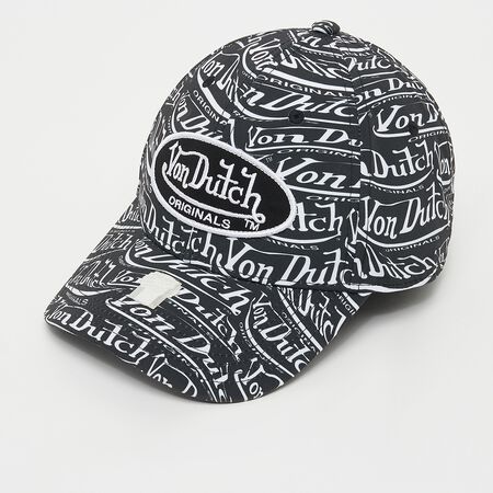 Dad Baseball Cap, AOP black Dad Baseball Cap, AOP black