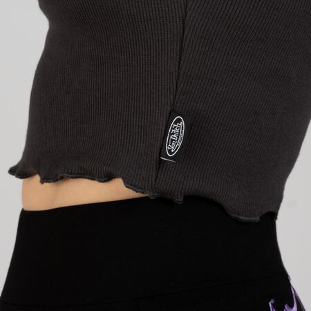 AMI - T-SHIRTS - COT RIB - BLACK AMI - T-SHIRTS - COT RIB - BLACK