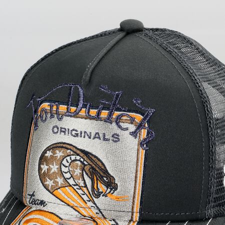 Trucker Windsor Cap, grey/grey Trucker Windsor Cap, grey/grey